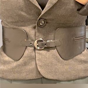 Rudsak New wide leather belt